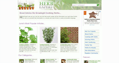 Desktop Screenshot of herbexpert.co.uk